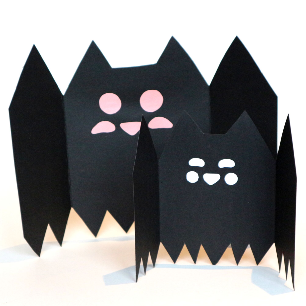 Bat Halloween Cards